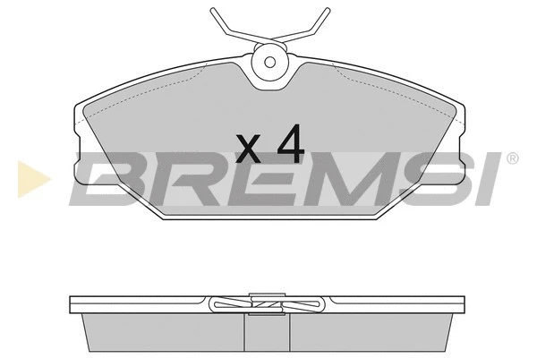 BREMSI BP2874