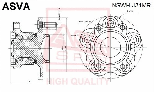 ASVA NSWHJ31MR
