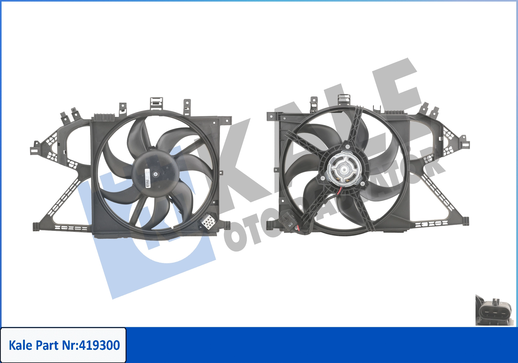 KALE OTO RADYATOR 419300