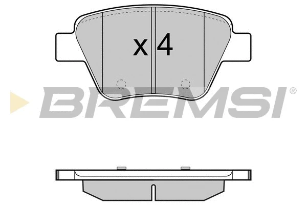 BREMSI BP3429