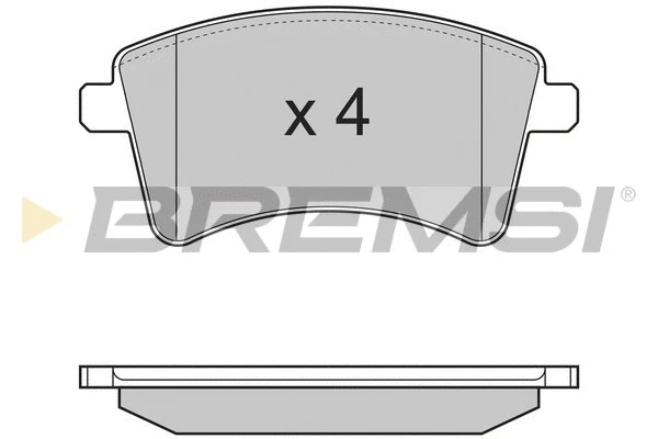 BREMSI BP3367