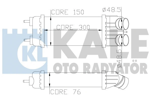 KALE OTO RADYATOR 343700