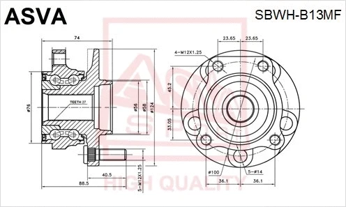 ASVA SBWHB13MF