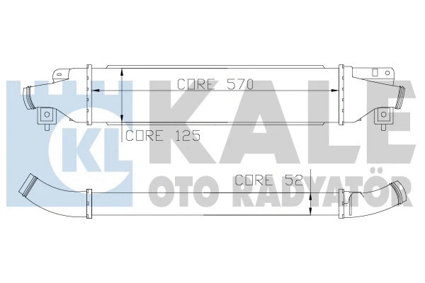 KALE OTO RADYATOR 345500