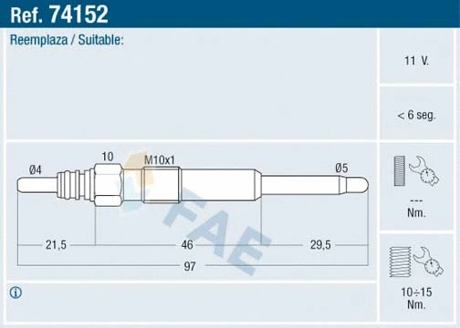 FAE 74152