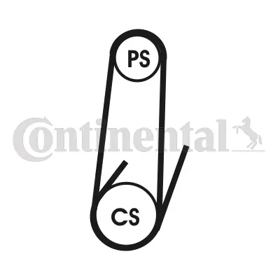 CONTITECH 4PK1022ELASTT1