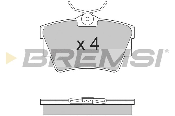 BREMSI BP2866