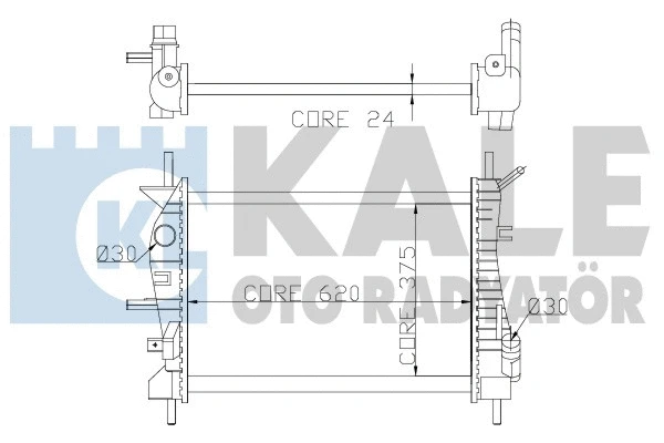 KALE OTO RADYATOR 356400
