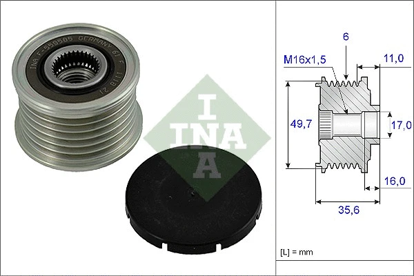 INA 535001610