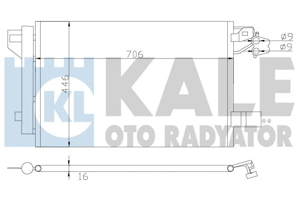 KALE OTO RADYATOR 342480