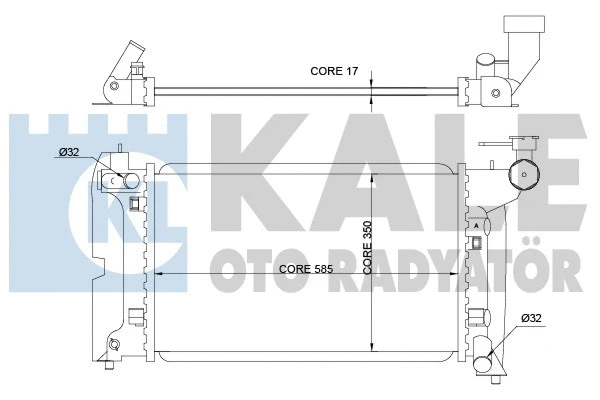 KALE OTO RADYATOR 366900