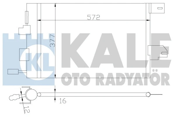 KALE OTO RADYATOR 393300