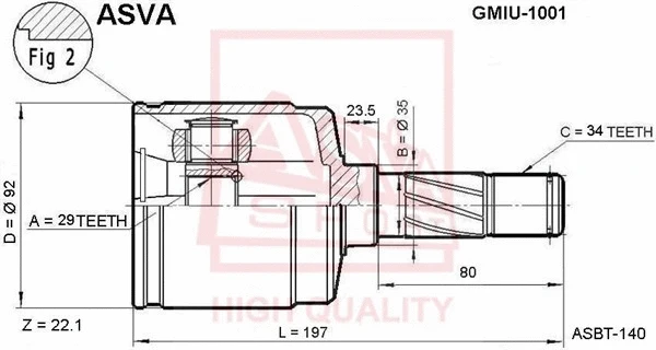 ASVA GMIU1001