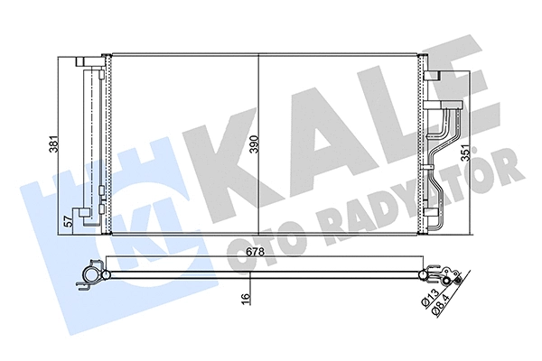 KALE OTO RADYATOR 379600