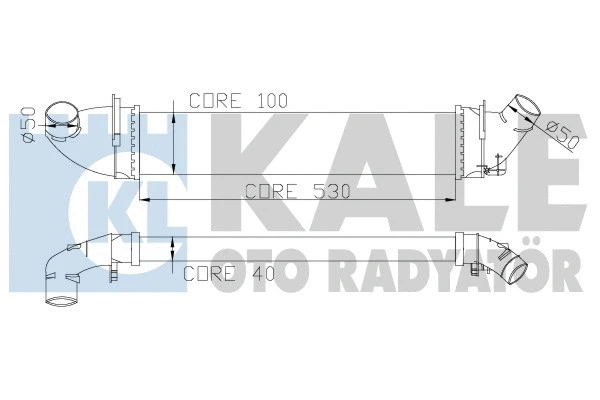 KALE OTO RADYATOR 345080