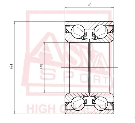 ASVA DAC40740042
