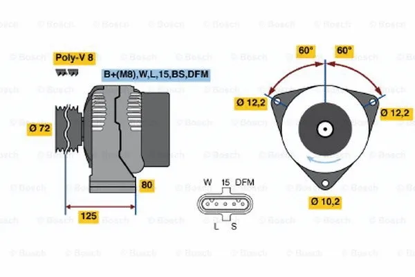 BOSCH 0986042400