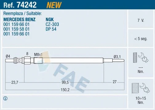 FAE 74242