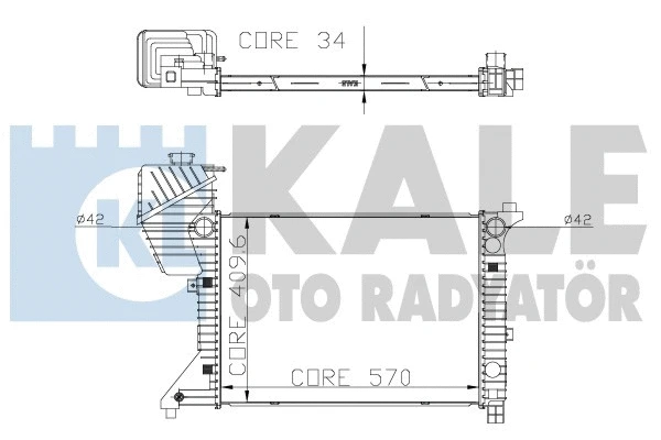 KALE OTO RADYATOR 319900