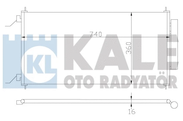 KALE OTO RADYATOR 380700