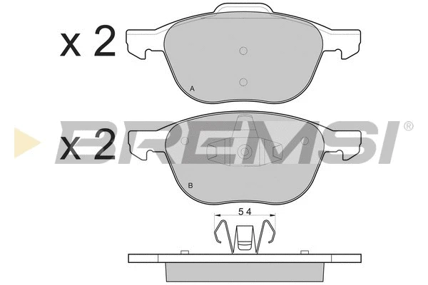 BREMSI BP3133