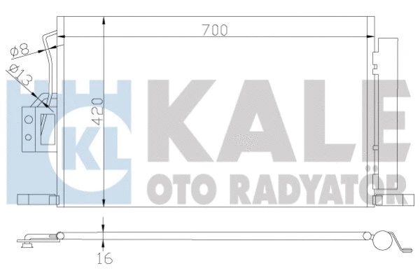 KALE OTO RADYATOR 379300