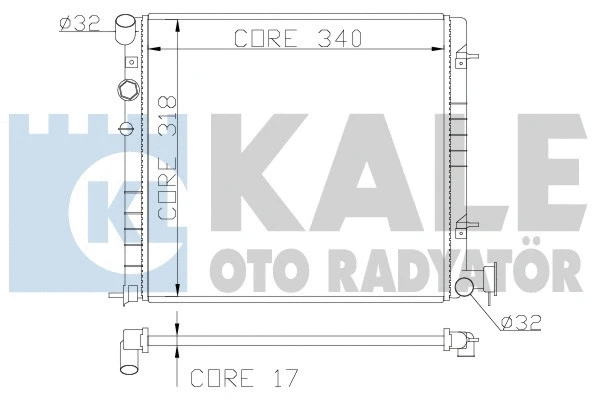 KALE OTO RADYATOR 372500