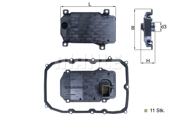 KNECHT HX187KIT