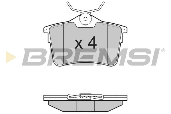 BREMSI BP3386