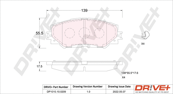 DR!VE+ DP1010100209