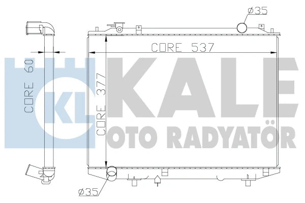 KALE OTO RADYATOR 356200