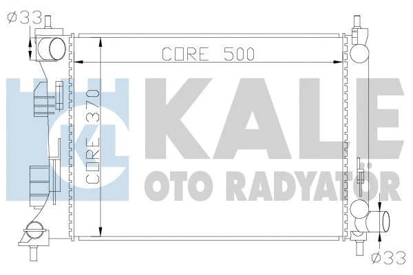 KALE OTO RADYATOR 342285