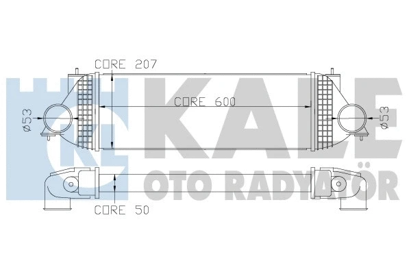 KALE OTO RADYATOR 342365