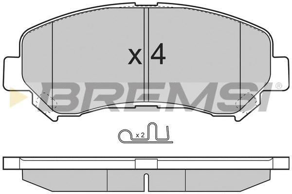 BREMSI BP3321