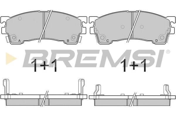 BREMSI BP2622
