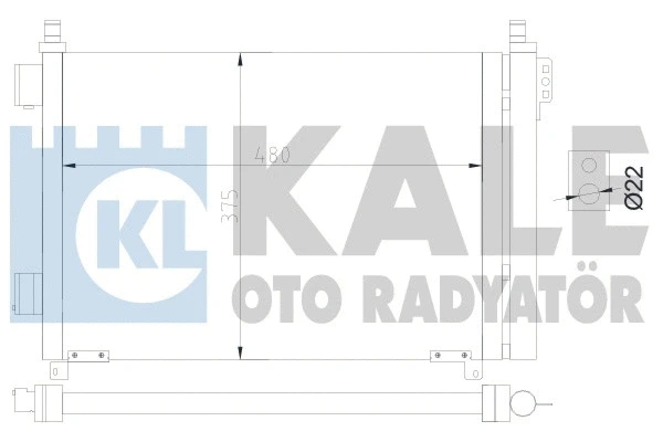 KALE OTO RADYATOR 343170