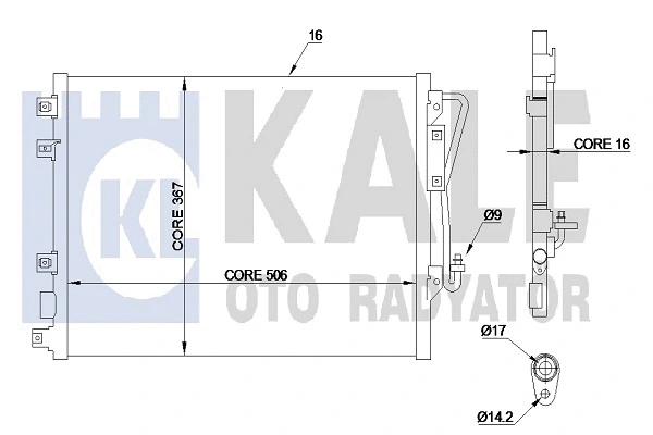 KALE OTO RADYATOR 342820