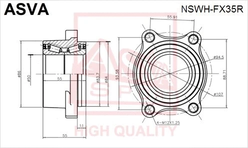 ASVA NSWHFX35R