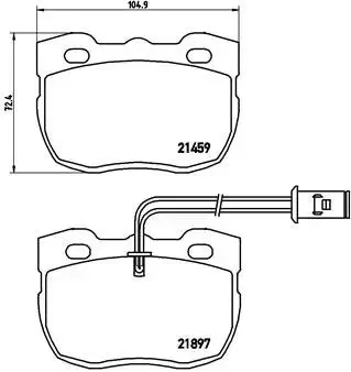 BREMBO P44004