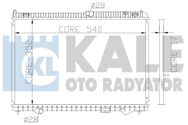KALE OTO RADYATOR 341945