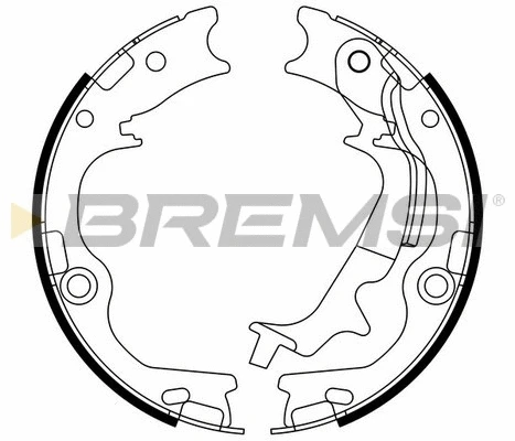 BREMSI GF0807