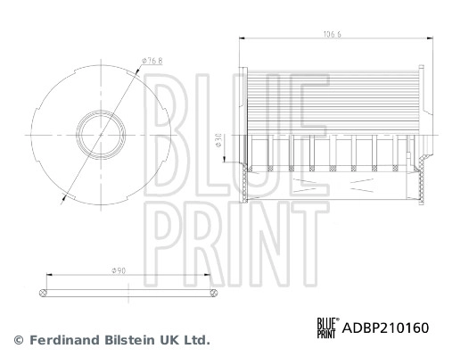 BLUE PRINT ADBP210160