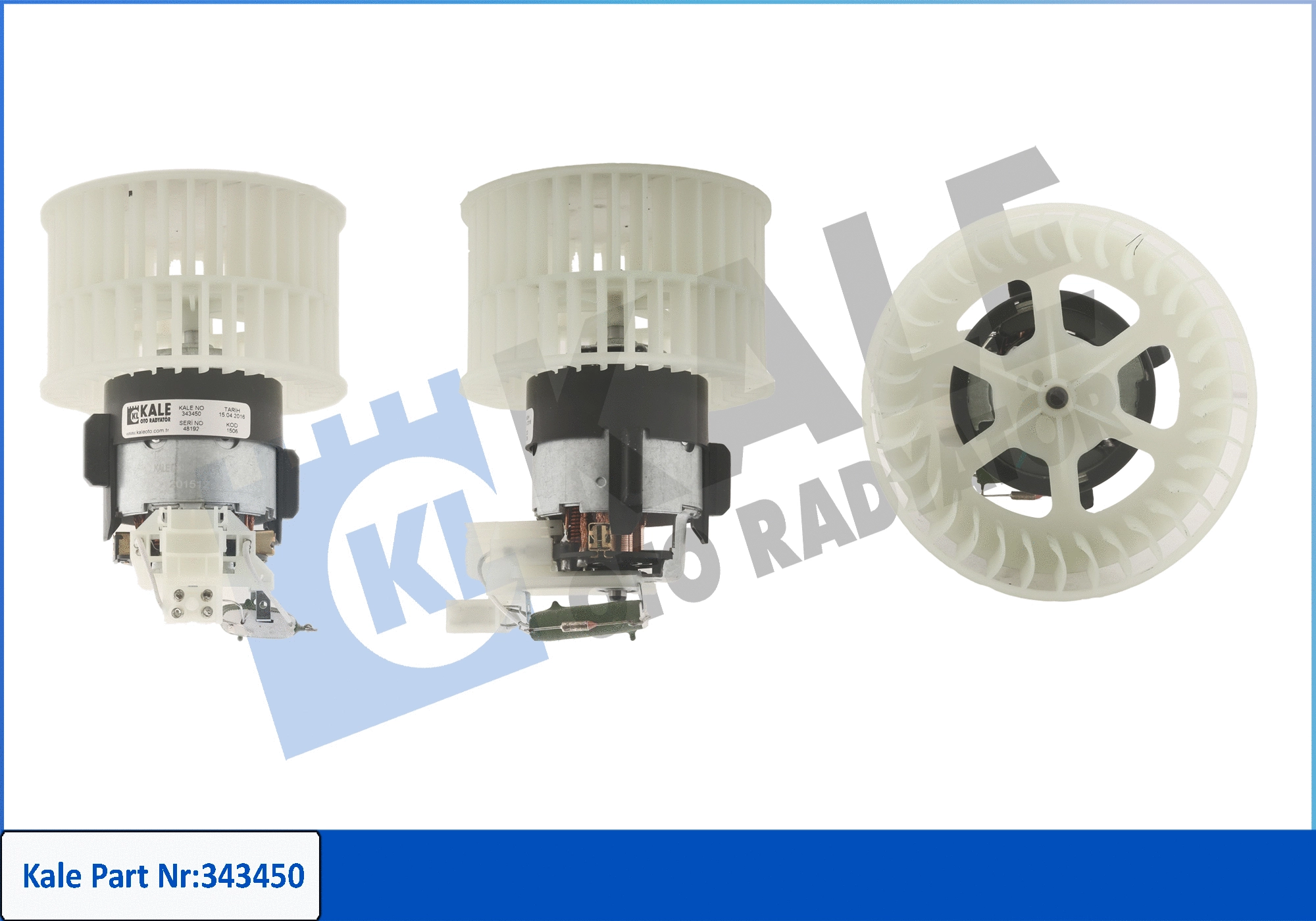 KALE OTO RADYATOR 343450