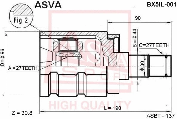 ASVA BX5IL001
