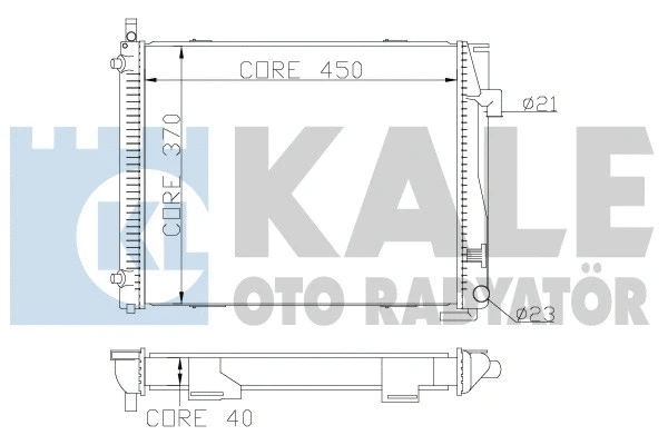 KALE OTO RADYATOR 361900