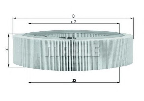 MAHLE ORIGINAL LX346