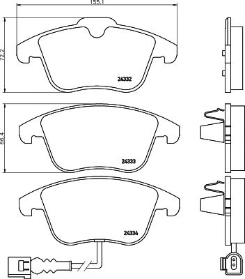 TEXTAR 2433301