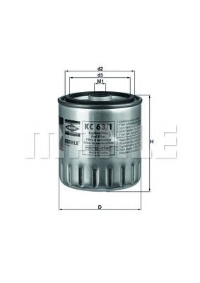 MAHLE ORIGINAL KC631D