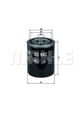 MAHLE ORIGINAL OC982