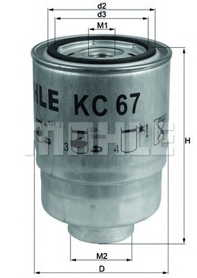 MAHLE ORIGINAL KC67